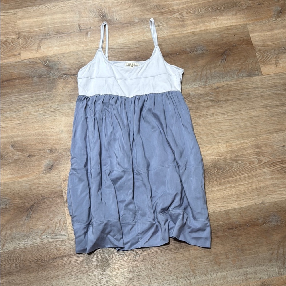 Miami White and Blue Dress size medium